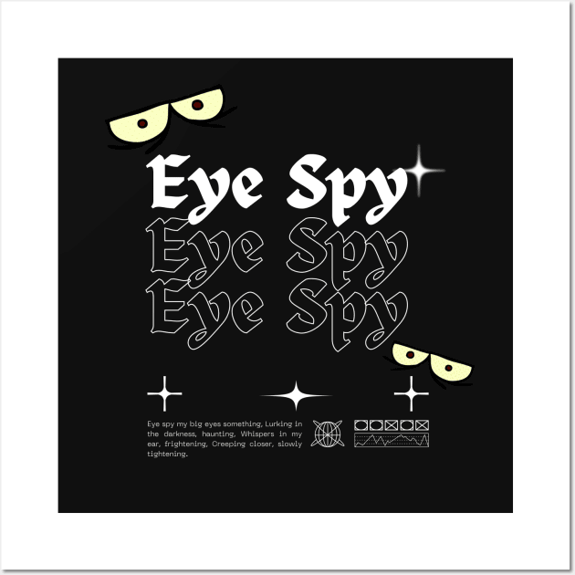 Eerie Eye Spy Wall Art by AlmostMaybeNever